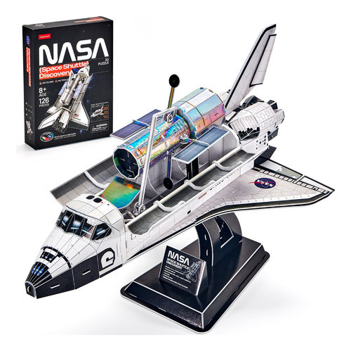 Rompecabezas Cubicfun Nasa Transbordador Espacial Discovery 0