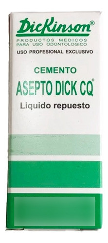 Cemento Quirúrgico Asepto Dick Liquido 20ml Dickinson Dental 0