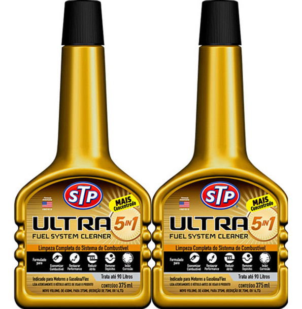 2 Stp Limpeza Completa Sistema Injeção 450 Ml Gas/flex 0