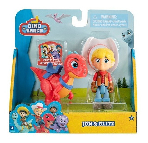 Figura Dino Ranch Figura + Dino Surtido 0