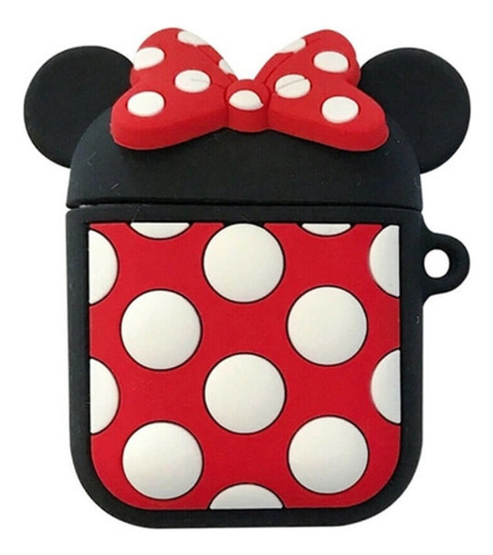 Capa Case Fone De Ouvido Minnie Compatível Com AirPods 0