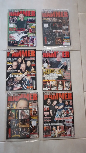 Metal Hammer Lote Metallica Con Poster 0