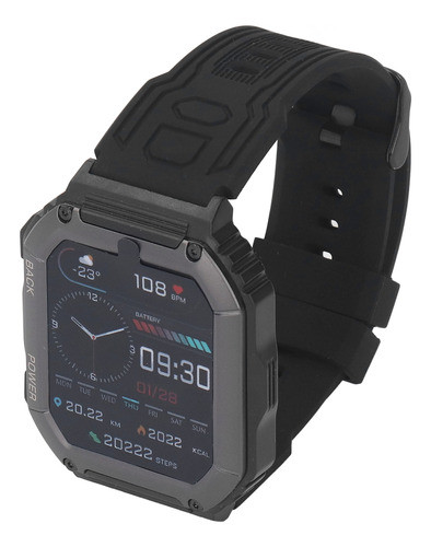 Relógio Pedômetro Smart Waterproof Step Counter Smartwatch 0