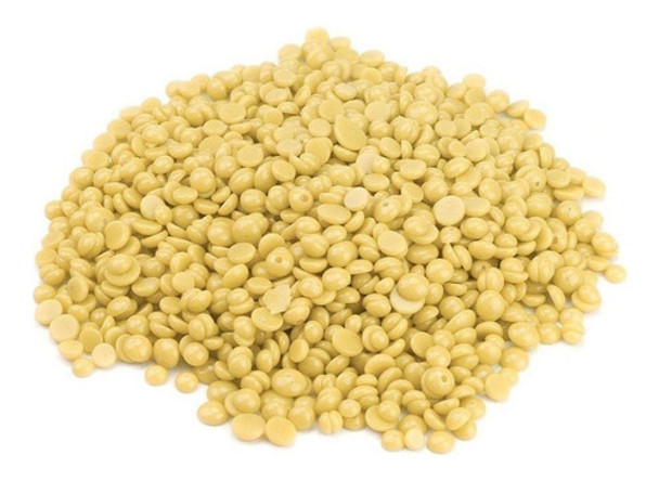 Cera Depilatoria En Perlas Sistema Español 500gr Natural 0