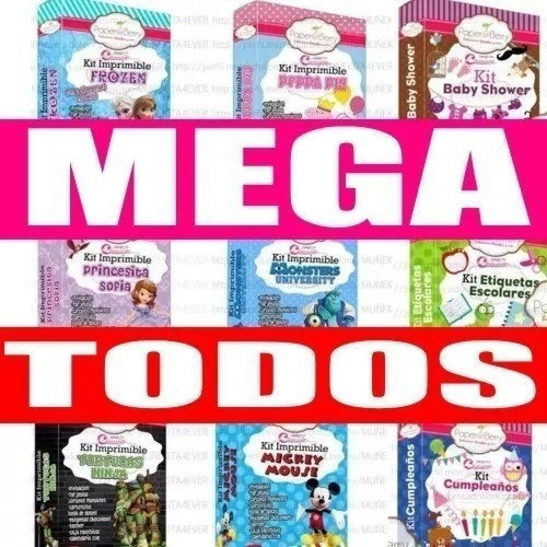 100 Kits Imprimibles Premium Completos 0