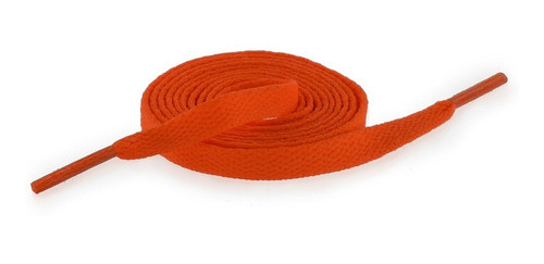 Par Cadarço Flat Tenis Air Jordan 4 - Laranja  - 160cm 0