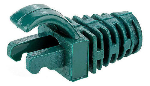 Capa Protetora Para Cabo De Rede Rj45 - Verde 0
