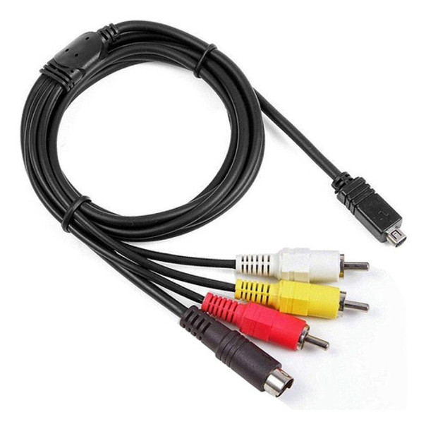 Av A / V Cable De Tv Cable Para Sony Dcr-dvd653e Dcr-hc85e D 0