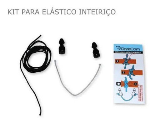 Kit Pino De Elástico Para Arbalete Dive Com 0