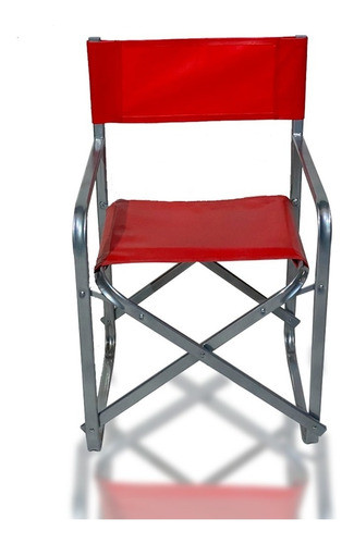 Sillon Director Caño Ovalado Plegable Publicidad Bar Patio 0