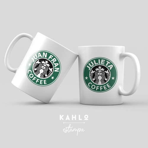 Taza Estilo Starbucks Personalizada Con Nombre 0