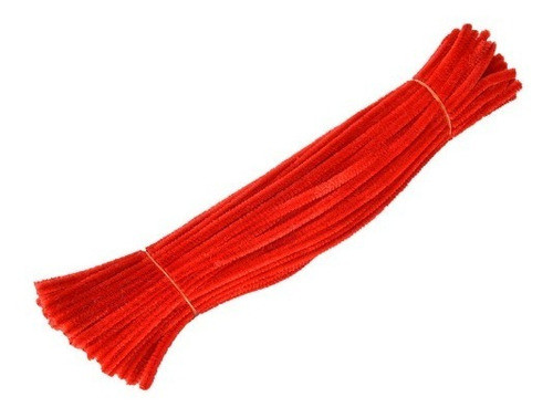 10 Limpia Pipas 30 Cm Color Rojo 0