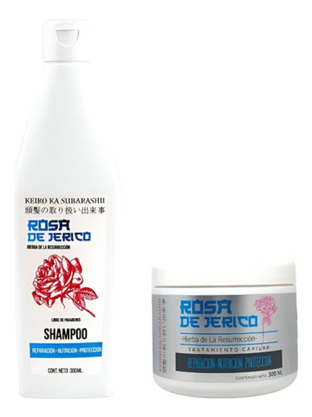 Combo Shampoo + Mascara Capilar Rosa De Jerico Fithocolor 0