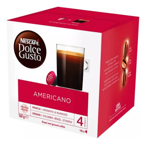 Capsulas Dolce Gusto Americano X16 0
