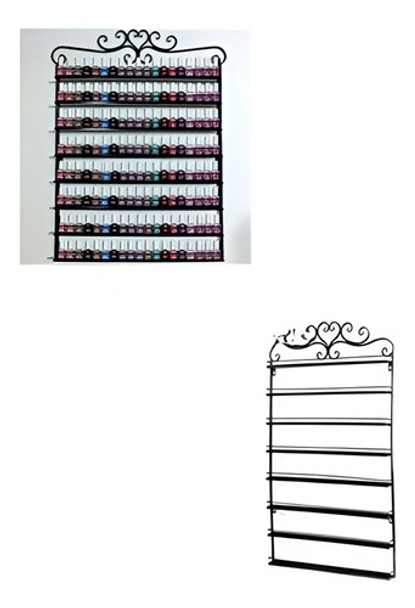 Nuevo Estante De La Pared De La Pantalla De Corazón De Metal 0