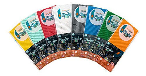3doodler Start Refill Plastic Bundle - Paquete De 8 Paquetes 0