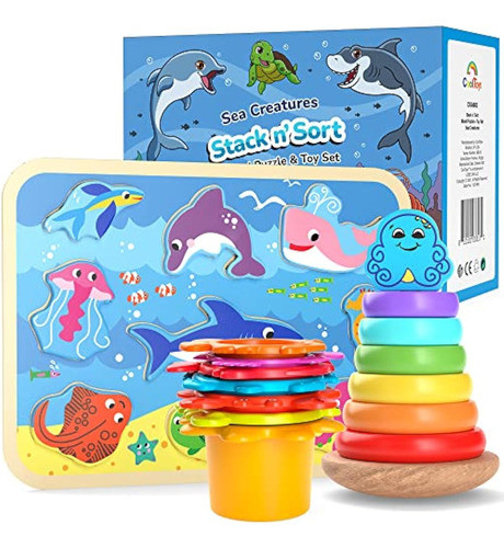 Cooltoys Stack N' Sort - Juego De Juguetes De 0