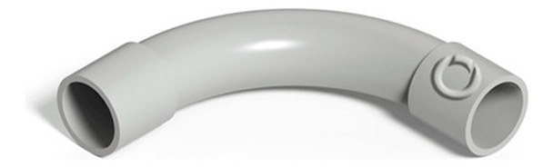 Curva Pvc Para Caño Rigido Sistelectric 40mm Genrod 0
