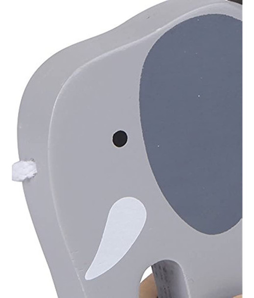 Hape Elephant Wooden Push And Pull Juguete Para Niños Pequeñ 0