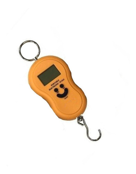 Balanza Digital De Mano 50 Kg Para Colgar Valijas Pesca Kaos 0