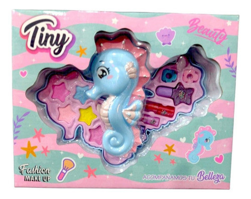 Maquillaje Infantil Tiny Hipocampo  Divisiones En Caja 0
