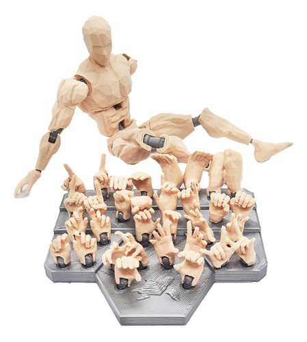 B.h. Figuras Articuladas - Mesomorfo + Holder Completo 0