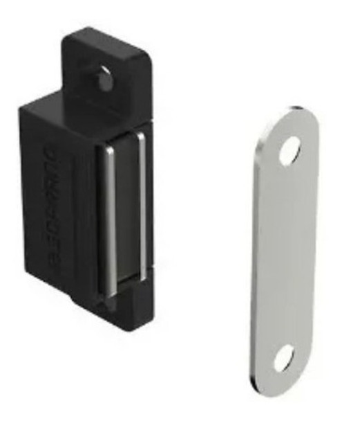 Fecho Magnetico Imã P/portas, Armários Preto 03 Pçs + Paraf 0 Fecho Magnetico Imã P/portas, Armários Preto 03 Pçs + Paraf 0
