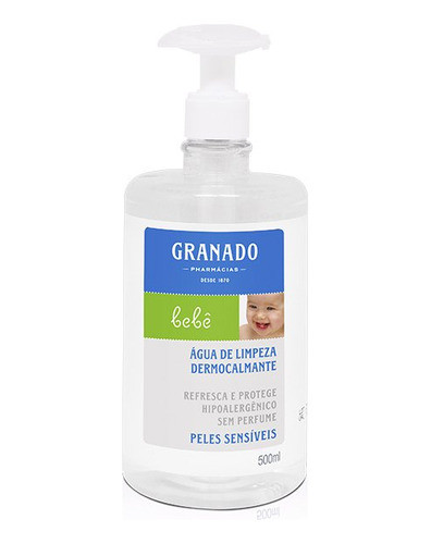Agua De Limpeza Dermocalmante Granado 500ml Bebe 0