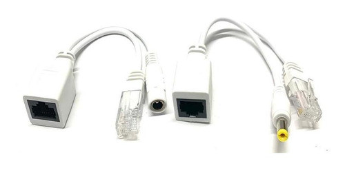 Kit 10pç Cabo Adaptador Poe Injetor + Separador 0