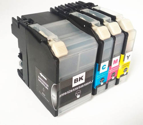 Pack 4 Cartuchos Compatibles Brother Lc509/lc505 Dcp-j105 0