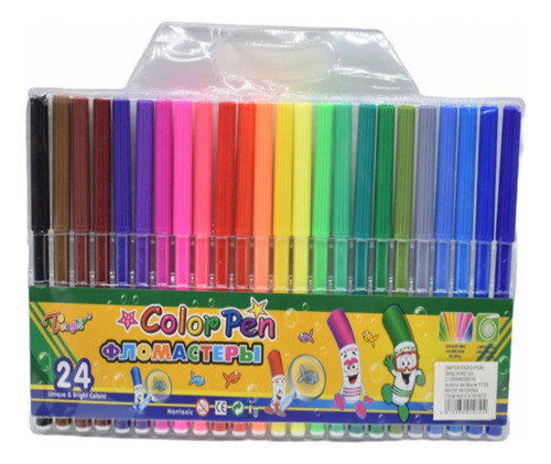 Marcadores Finos X24 Colores 0