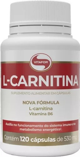 Combo 2 - L-carnitina 120 Cápsulas 500mg Vitafor 0