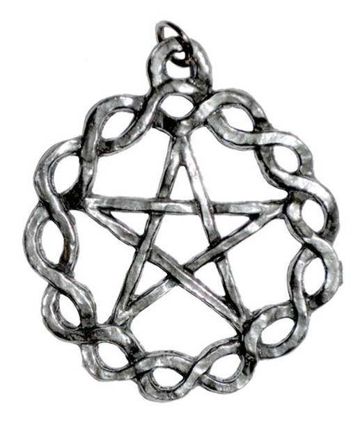 Colgante Pentagrama Celta Grande - Estaño 0