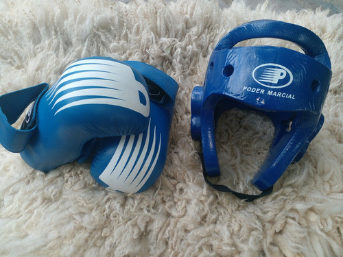 Casco + Guantes Taekwondo 0
