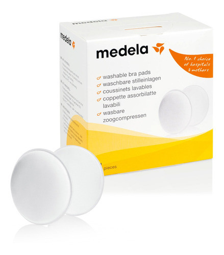 Protetores Absorventes De Seio Laváveis (4 Uni) - Medela 0