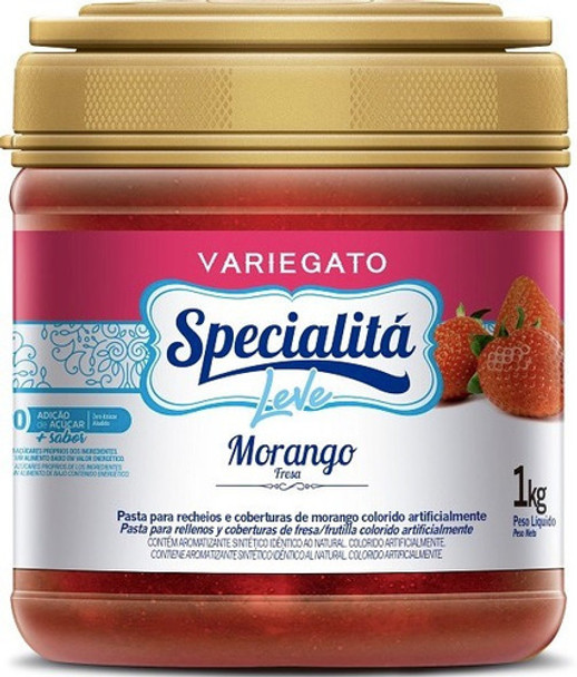 Variegato Specialitá Frutilla Sin Azúcar 1 Kg. Zero 0 Variegato Specialitá Frutilla Sin Azúcar 1 Kg. Zero 0