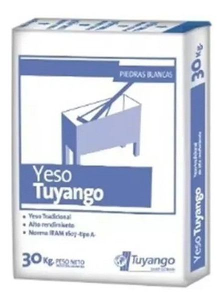 Yeso Tradicional Tuyango Tradicional 30 Kilos 0