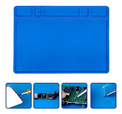 Manta Silicona Anti Estatica 278x198mm  Wadfow Wwxd1901 0