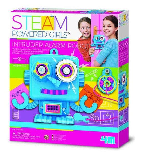 Juego De Ciencia Crea Robot Detector De Intrusos Kit 4m 0