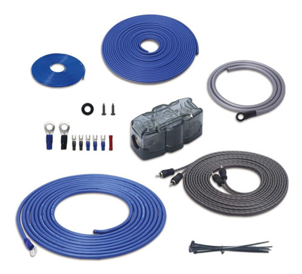 Kit Cables Potencia 8 Gauges Recoil Audio Cca Cable Ofc Rca 0