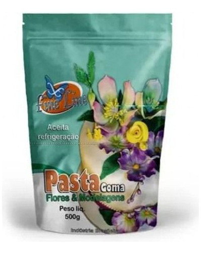 Massa Para Flores Fine Line 500g (pasta De Modelagem) 0