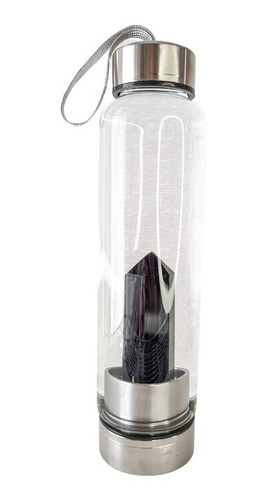 Botella Obsidiana Gemoterapia Elixir Cristal 0