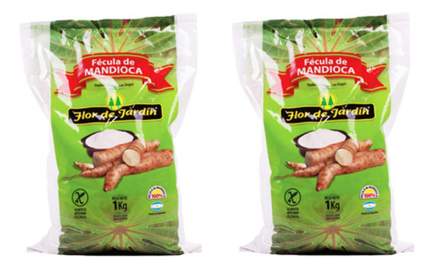 Pack X 2 Fecula De Mandioca Flor De Jardin 1 Kg 0 Pack X 2 Fecula De Mandioca Flor De Jardin 1 Kg 0