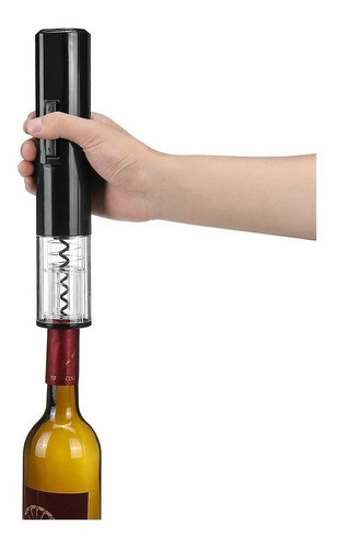 Abridor De Vinho Kit Elétrico Saca Rolhas + 1 Cortador Lacre 0