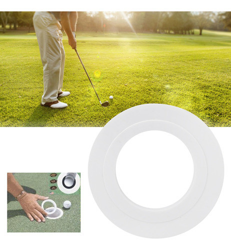 Golf Putting Green Hole Cup Ring Training Com Diâmetro De Pl 0