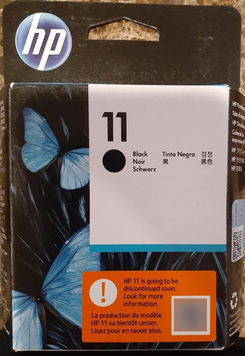 Cabezal Plotter Hp C4810a (11) Negro Nuevo Original 0