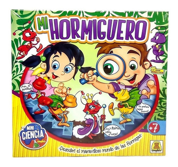 Mi Hormiguero Para Niños Preescolar Principiantes Acrílico 0