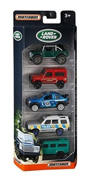 Matchbox 2017 Land Rover 164 Scaled 5pack 0