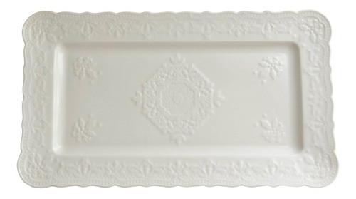 Bandeja Rectangular Para Servir De Cerámica (34 X 20 Cm) 0