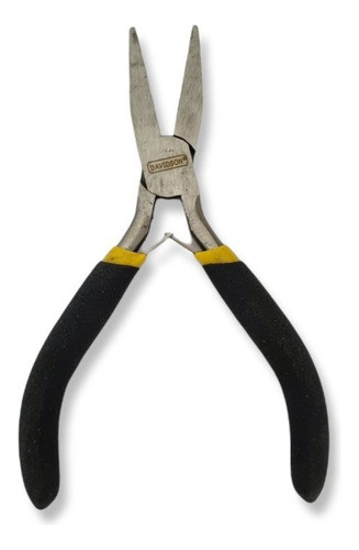 Pinza Punta Plana 4,5' Mini Electrónica Davidson Profesional 0